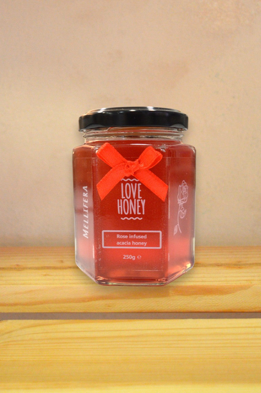 Akacijev med z oljem vrtnice