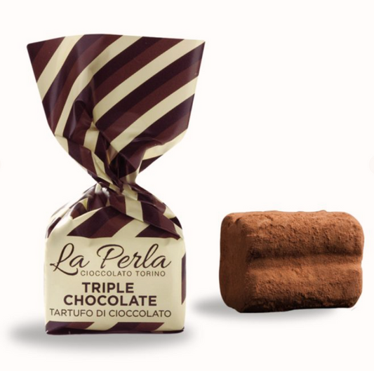 Čokoladni truflji trojna čokolada (bela, mlečna, temna)
