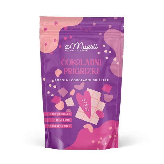 Mešanice čokoladnih prigrizkov