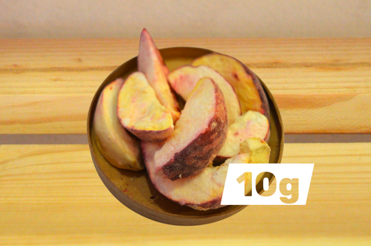 Liofilizirane breskve v rinfuzi 10g