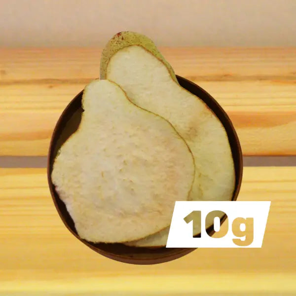 Liofilizirane hruške (Viljamovke) v rinfuzi - 10g - Hiša užitka