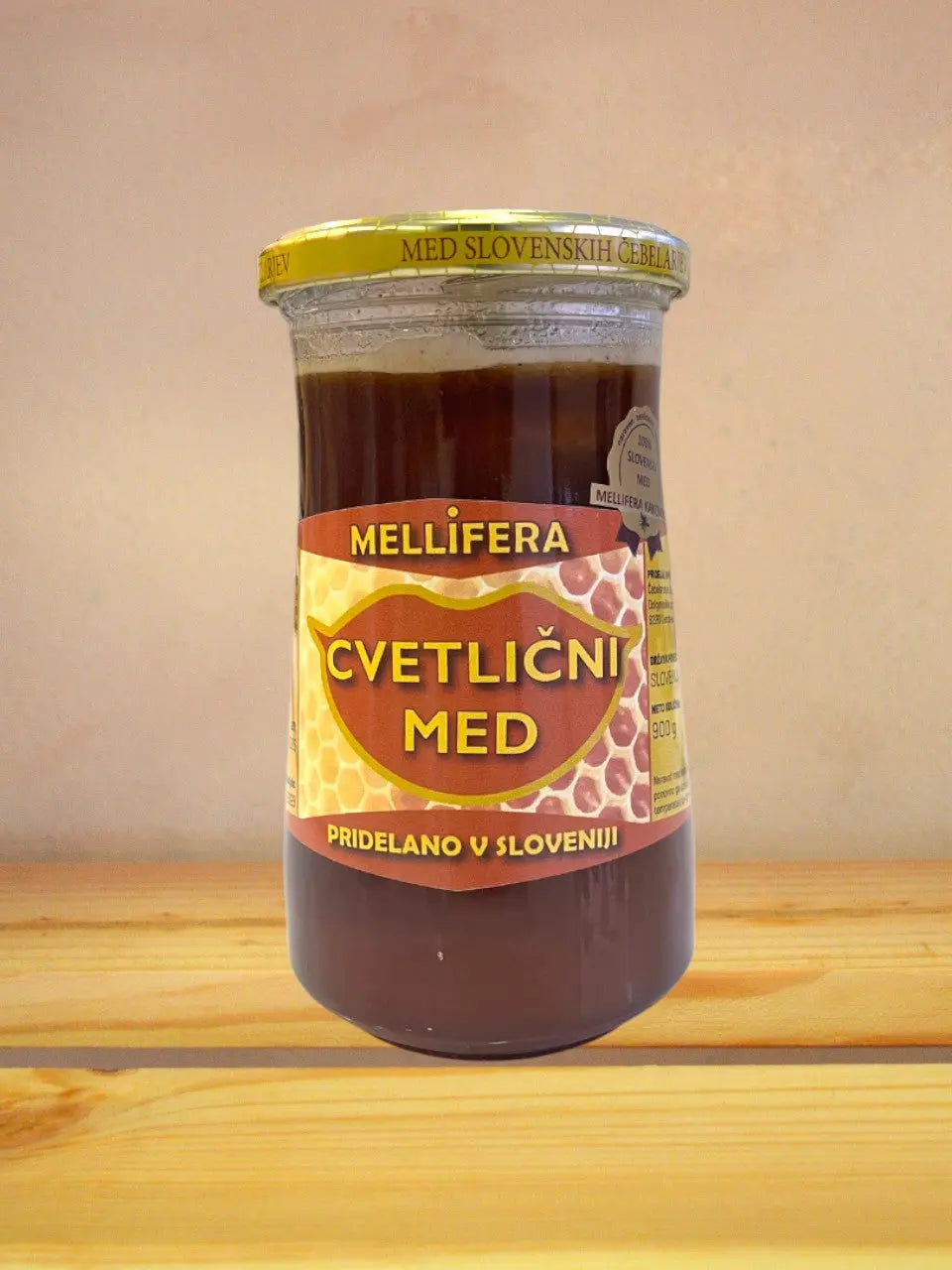Surovi nesegreti cvetlični med 900g - Hiša užitka