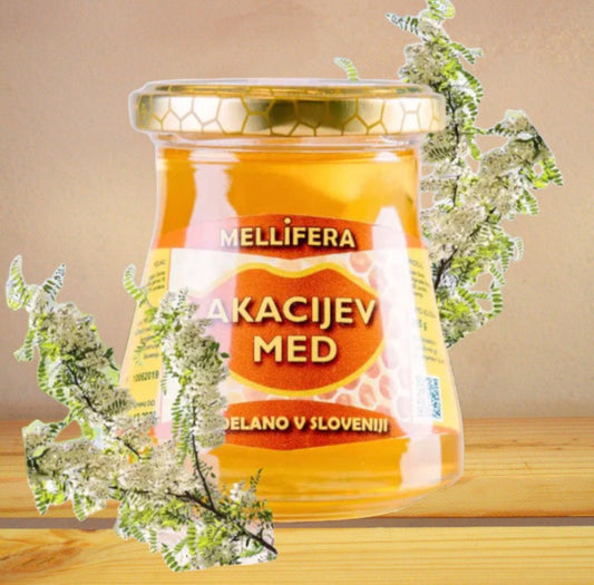 Nesegreti akacijev med 900g Mellifera