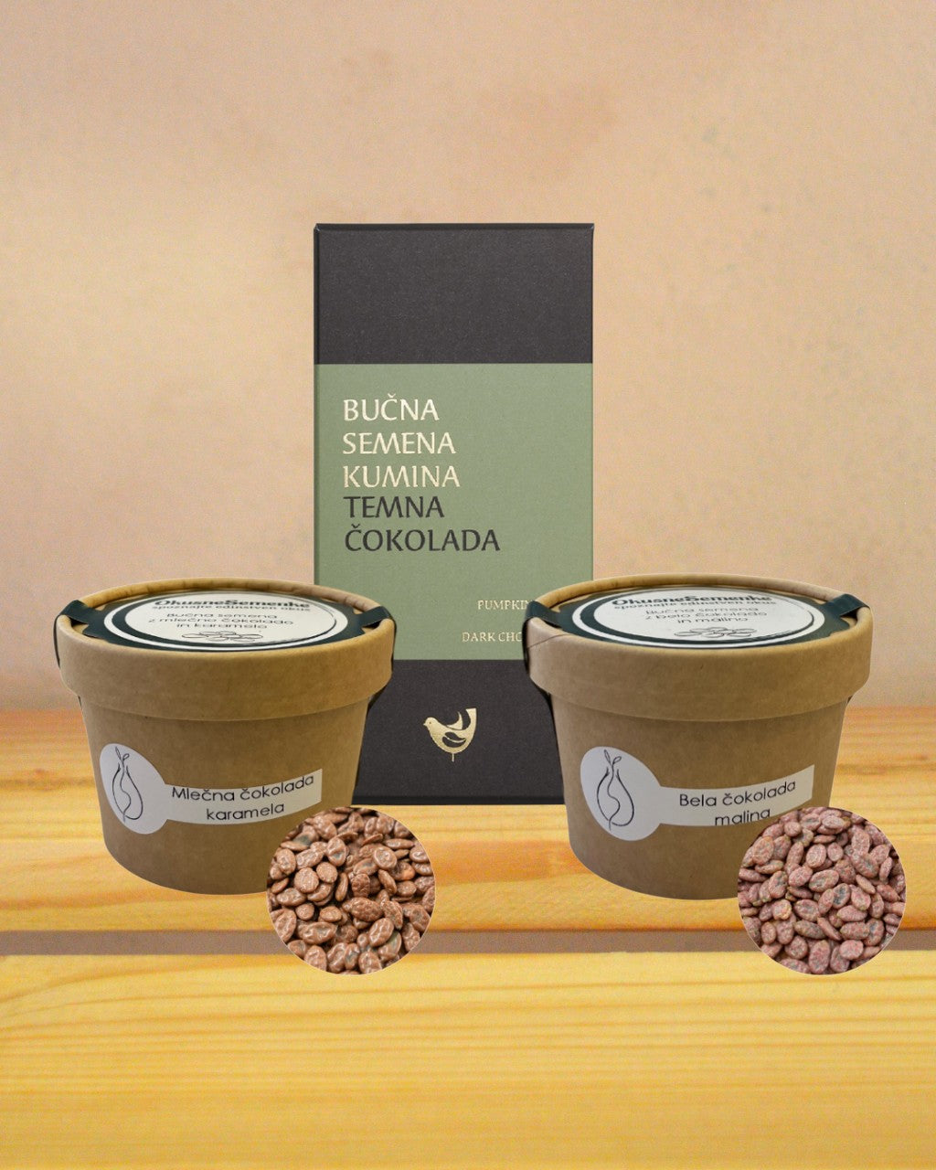 Paket Bučnice in čokolada - Hiša užitka