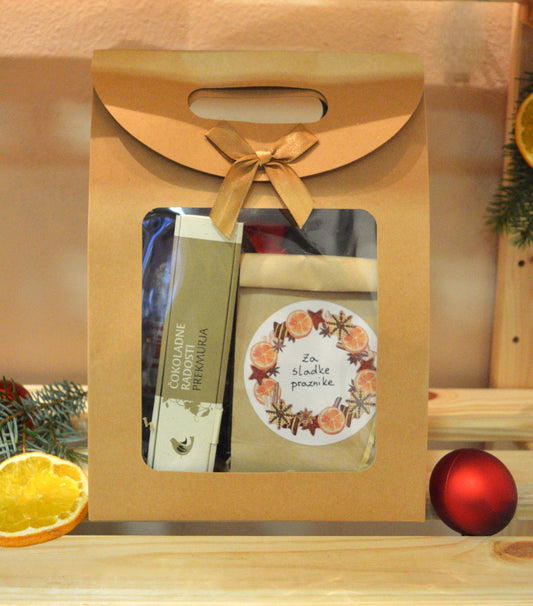 Praznični darilni paket Sladki prazniki Hiša užitka
