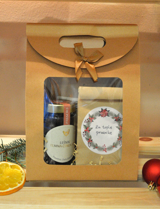Praznični darilni paket Topli prazniki Hiša užitka