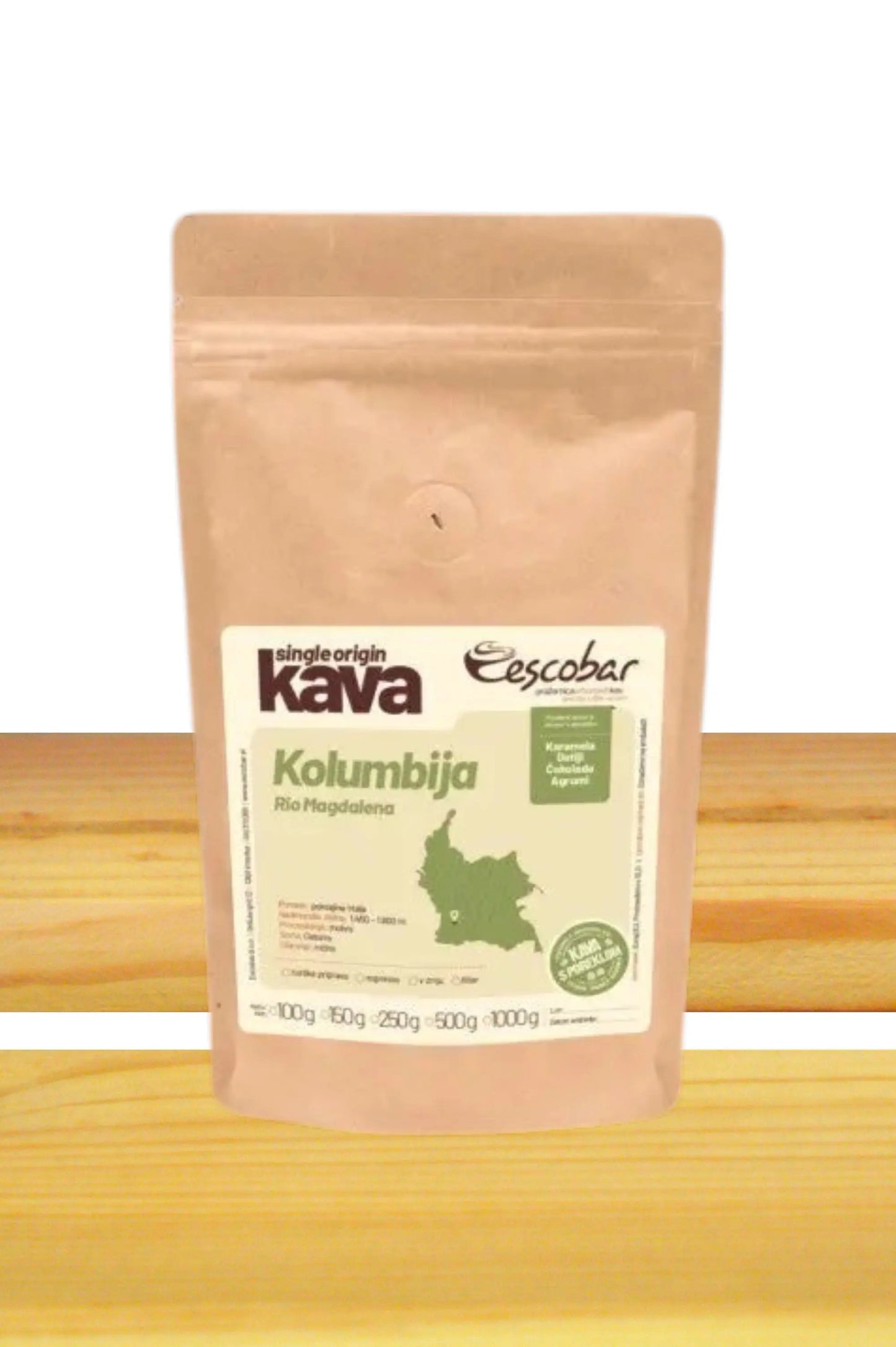 Specialty kava s poreklom Kolumbija – Rio Magdalena