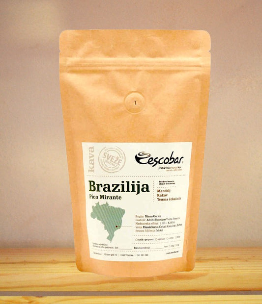Specialty kava s poreklom Brazilija Pico Mirante