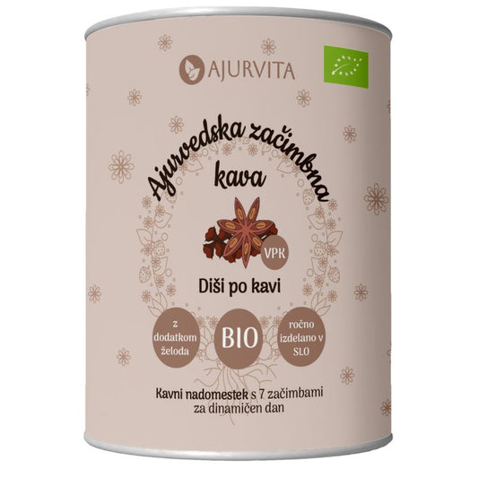 Ajurvedska začimbna kava s dodatkom želoda