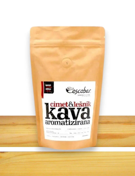 Aromatizirana kava CIMET in LEŠNIK