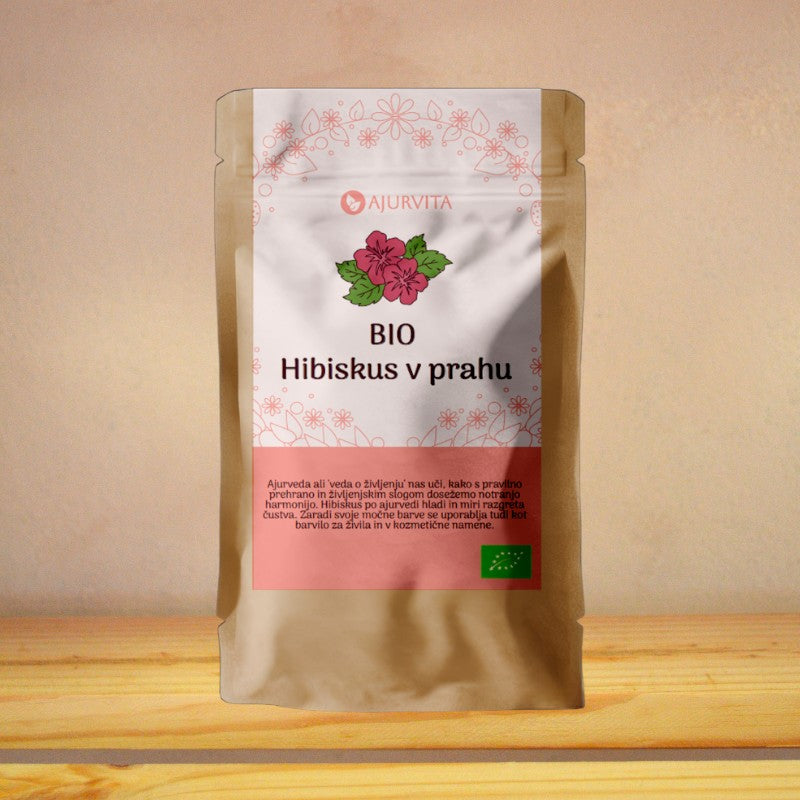 Bio hibiskus v prahu