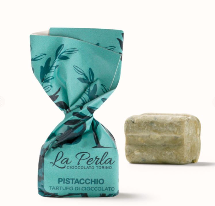Beli čokoladni tartufi s pistacijami | Darilna 200 g vrečka