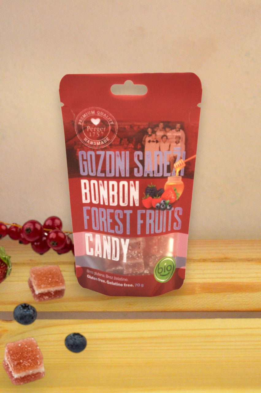 BIO bonboni gozdni sadeži