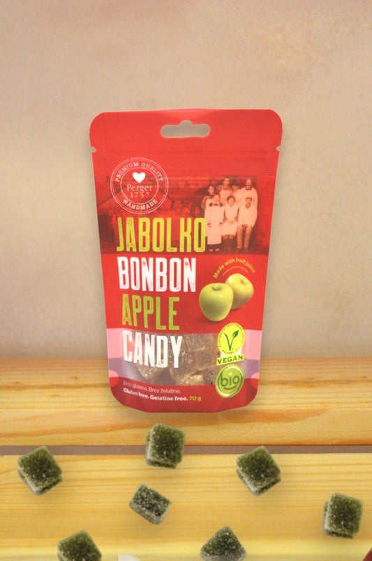 BIO veganski bonboni jabolko