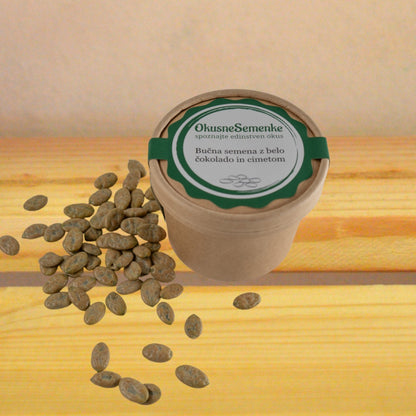 Bučna semena s čokolado ali sladkorjem