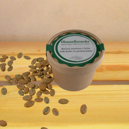 Bučna semena s čokolado ali sladkorjem