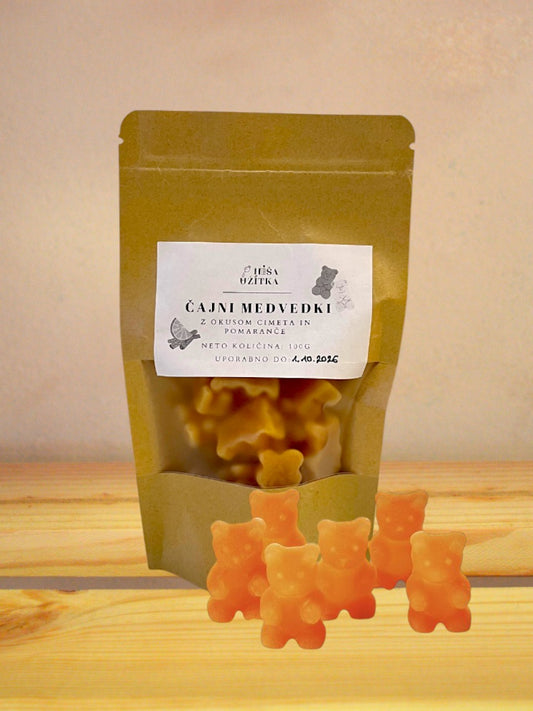 Čajni medvedki cimet in pomaranča