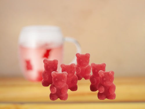 Čajni medvedki z okusom maline in vanilije