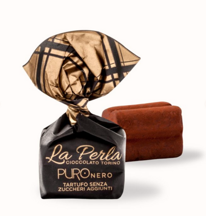 Veganski čokoladni truflji s temno čokolado in lešniki brez sladkorja