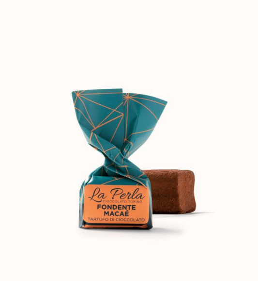 Veganski čokoladni truflji s temno čokolado in lešniki