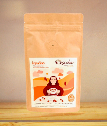 Escobar hišna mešanica kave Kapučino za ljubitelje kave z mlekom 90% arabica 10% robusta