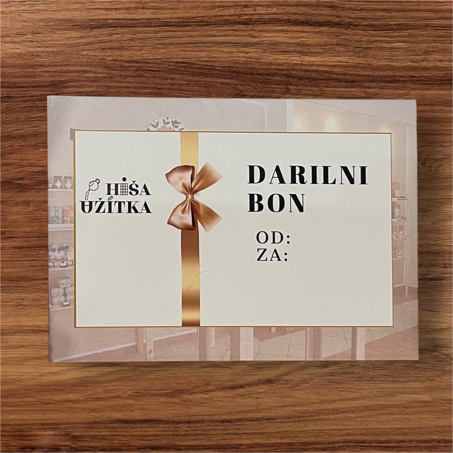 Darilni bon Hiša užitka - Hiša užitka