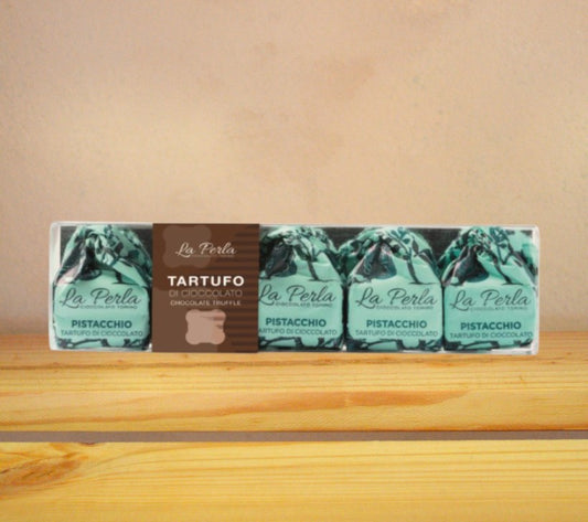 Prozorna bonboniera | Beli čokoladni tartufi s pistacijami