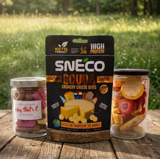 Lio trio - paket liofiliziranega sira, sadja in sladoleda