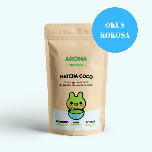 Matcha z okusom kokosa
