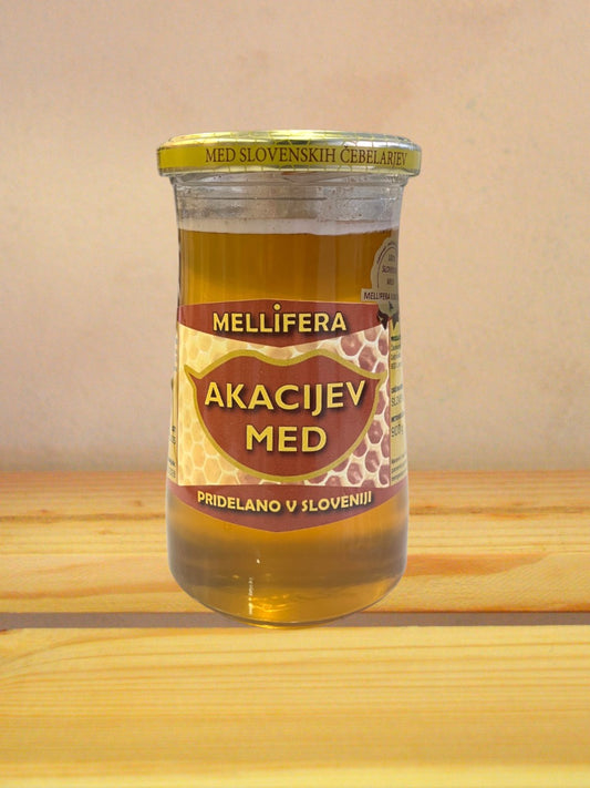 Surovi nesegreti akacijev med - Hiša užitka