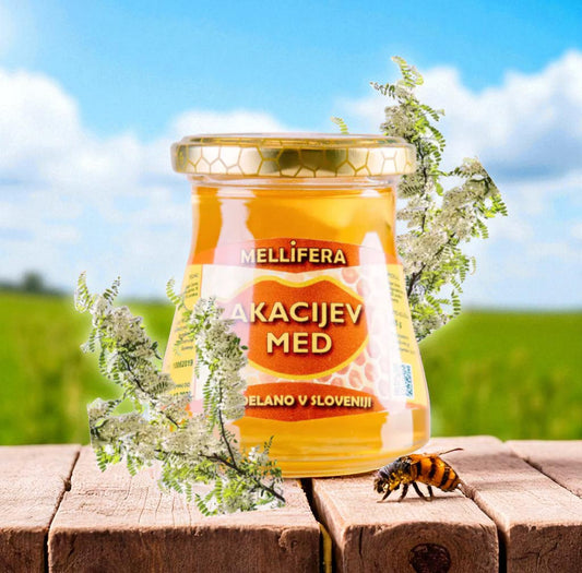 Nesegreti akacijev med Mellifera