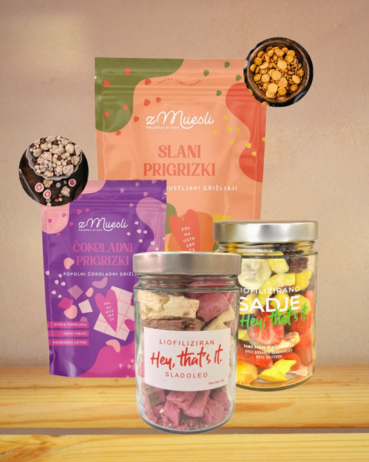 Paket Deluxe prigrizki - Hiša užitka