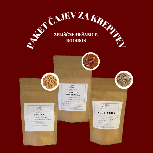 Paket čajev za krepitev