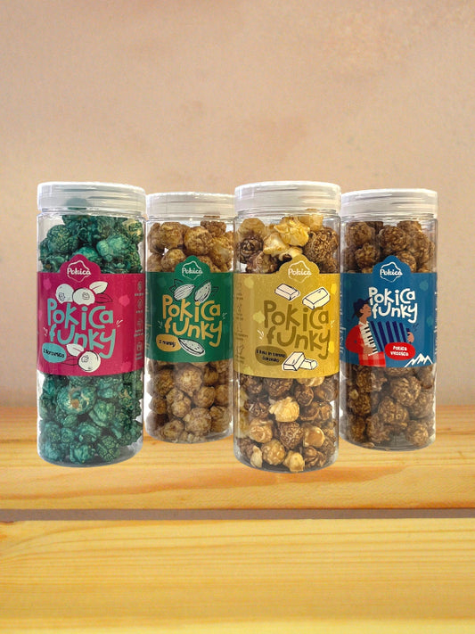 Paket kokic z okusom - borovnica, čokolada, orehi, mandlji