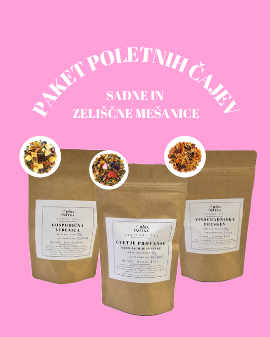 Paket poletnih čajev - ledeni čaji