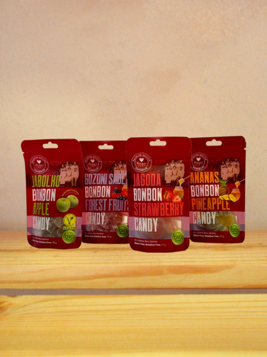 Paket bio slovenskih bonbonov Perger