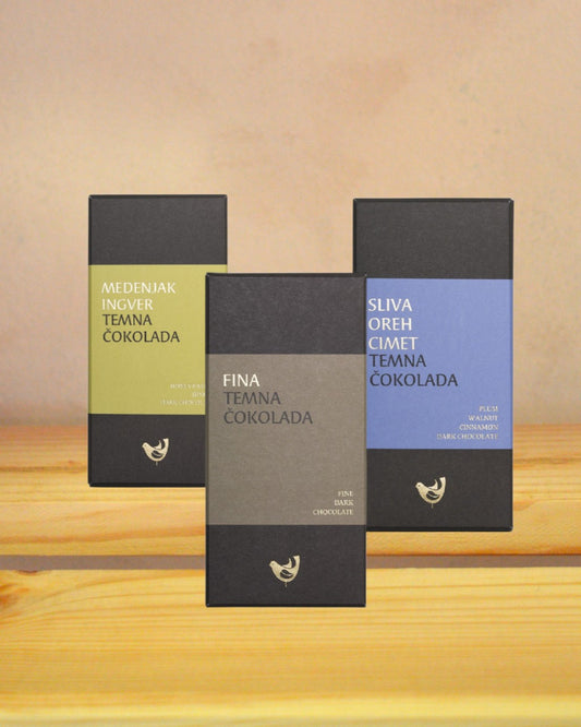 Paket temnih čokolad - Hiša užitka