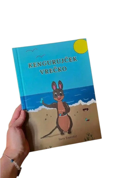 Otroška slikanica Kengurujček Vrečko