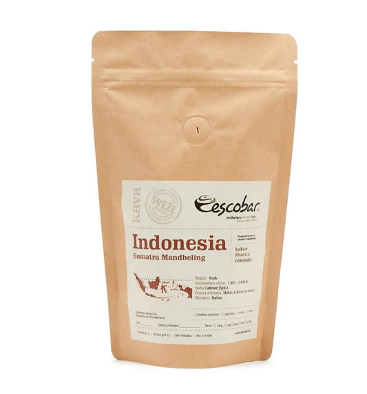 Specialty kava s poreklom Indonezija Sumatra