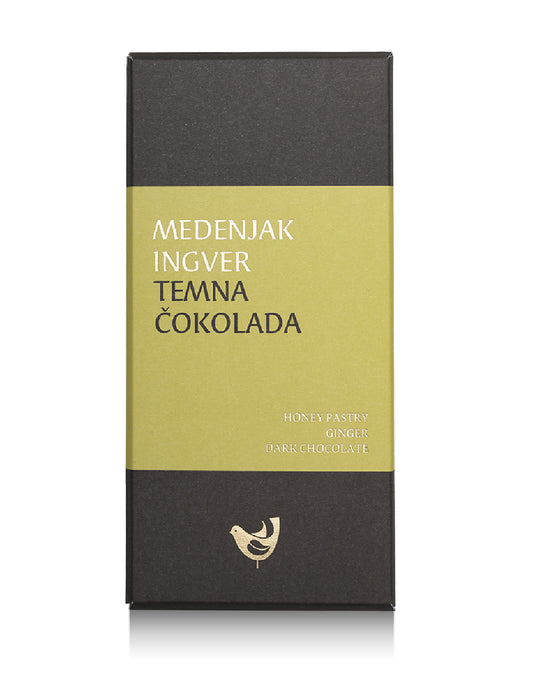 Temna čokolada z medenjakom in ingverjem