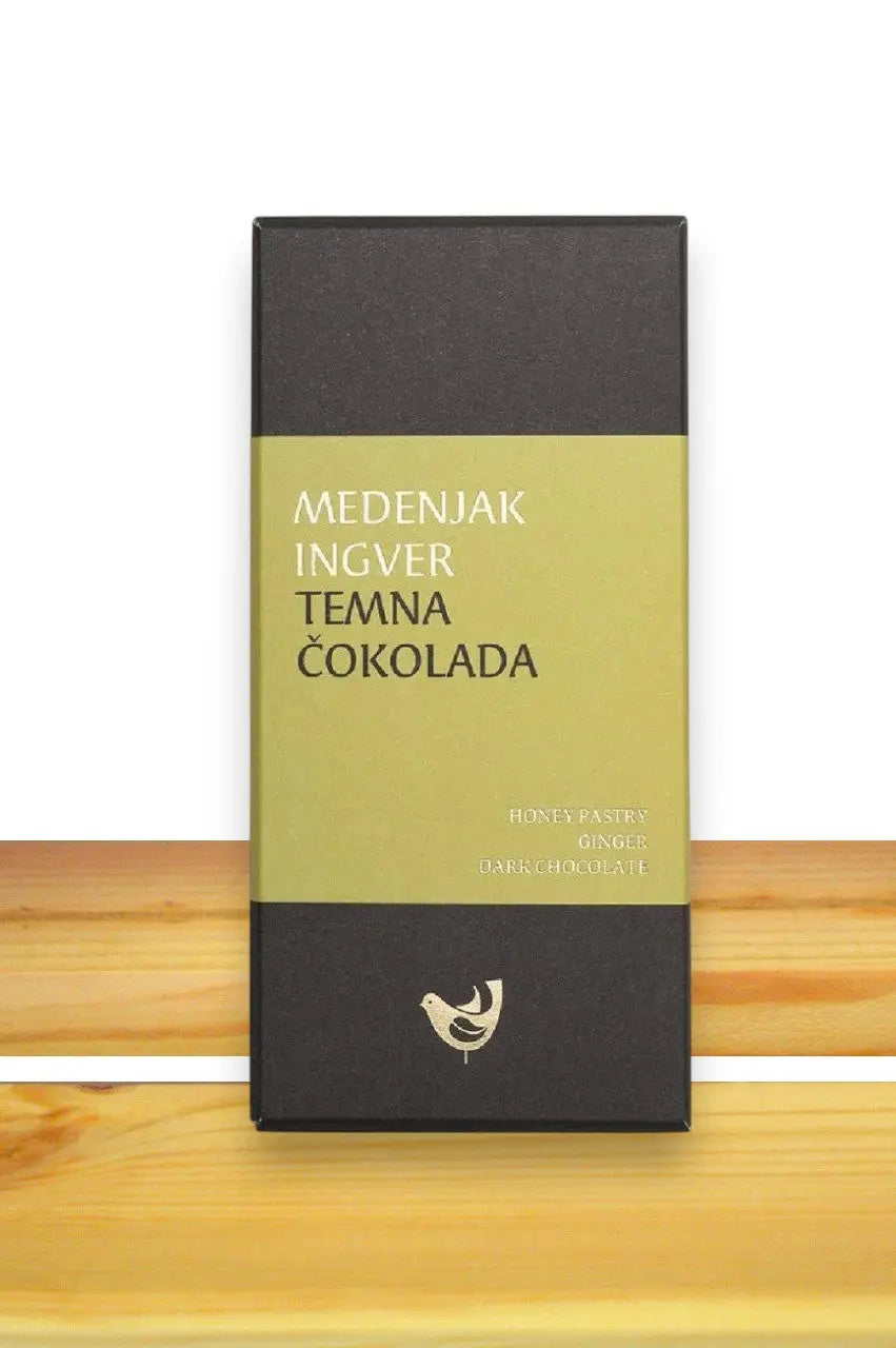 Temna čokolada z medenjakom in ingverjem