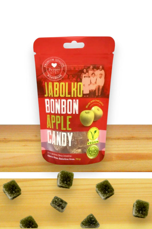 BIO veganski bonboni jabolko