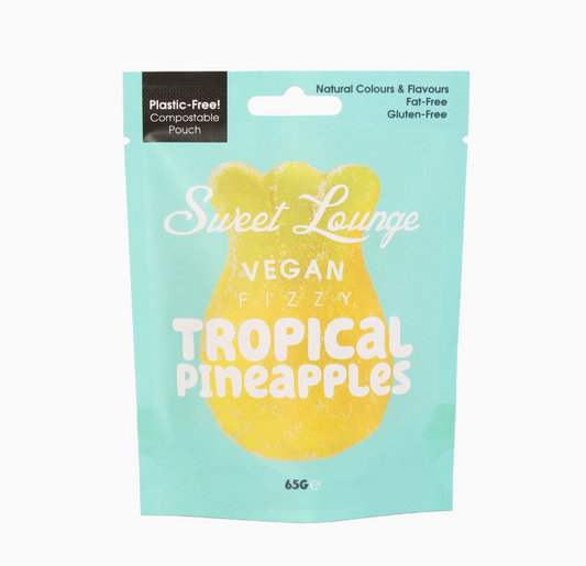 Veganski šumeči bonboni Ananas
