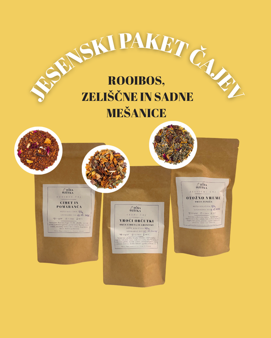 Jesenski paket čajev - Hiša užitka